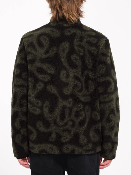 Volcom FA Zephyr Storm Zip Übergangsjacke print – Rückenansicht