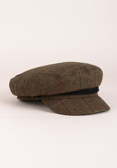 Brixton Fiddler Hut brown-black – Vorderansicht