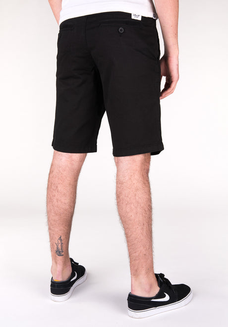 Reell Flex Grip Chino Short Chino-Short black – Rückenansicht