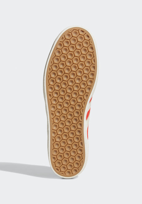 adidas-skateboarding Gazelle ADV Schuhe Jungs betterscarlet-chalkwhite-gold – Detailansicht 2
