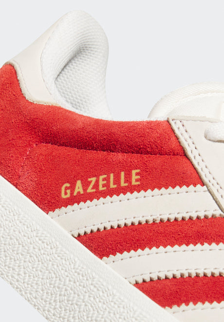 adidas-skateboarding Gazelle ADV Schuhe Jungs betterscarlet-chalkwhite-gold – Oberansicht