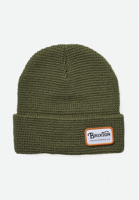 Brixton Grade Mütze militaryolive – Vorderansicht