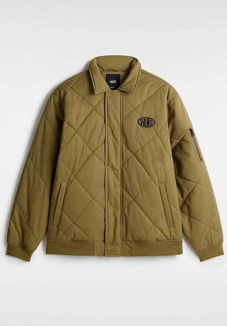 Vans Hathaway Bomber Übergangsjacke gothic-olive – Vorderansicht