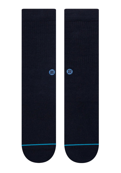 Stance Icon Socken darknavy – Rückenansicht