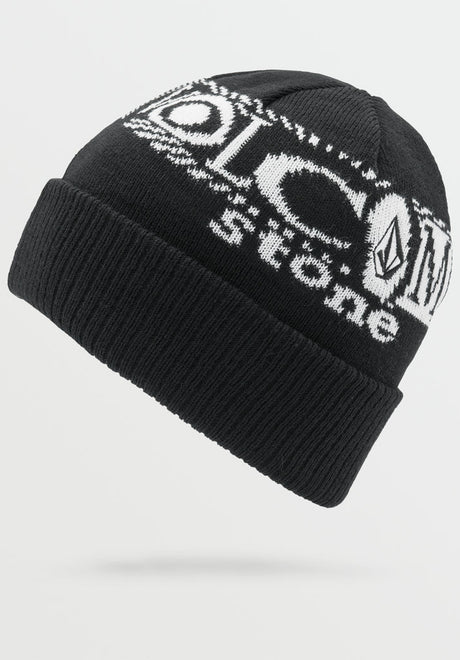 Volcom LIB Stone Legacy Mütze black – Vorderansicht