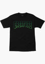 Logo Outline Heavyweight black Vorderansicht