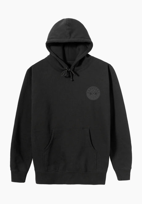 Dark Seas Navigator-Gravel Hoodie black – Rückenansicht