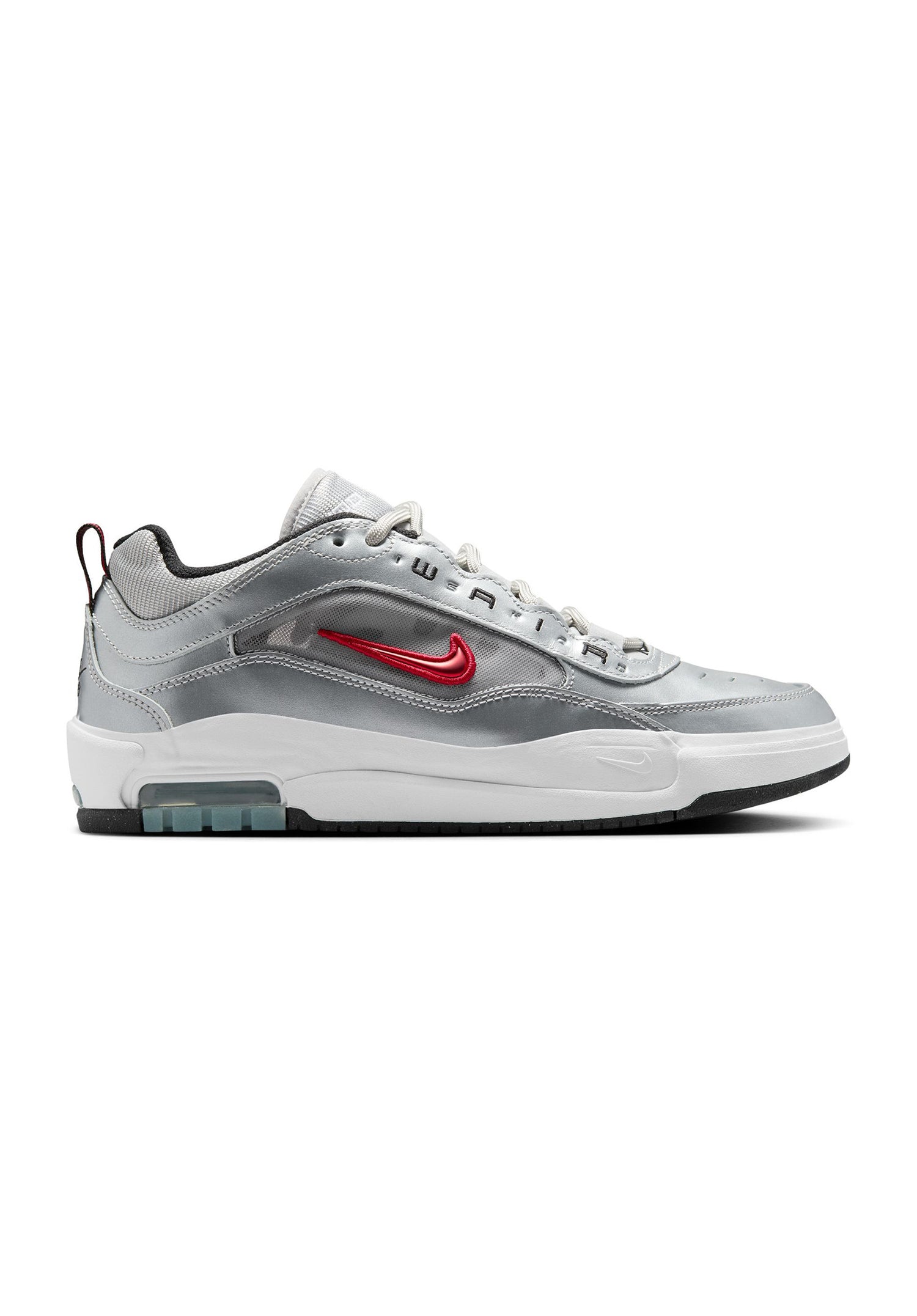 Nike SB Air Max Ishod PRM metallicsilver-varsityred Vorderansicht Zoom Image