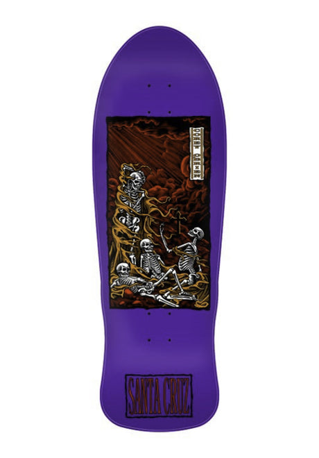 Santa-Cruz OBrien Purgatory Reissue Deck purple – Vorderansicht