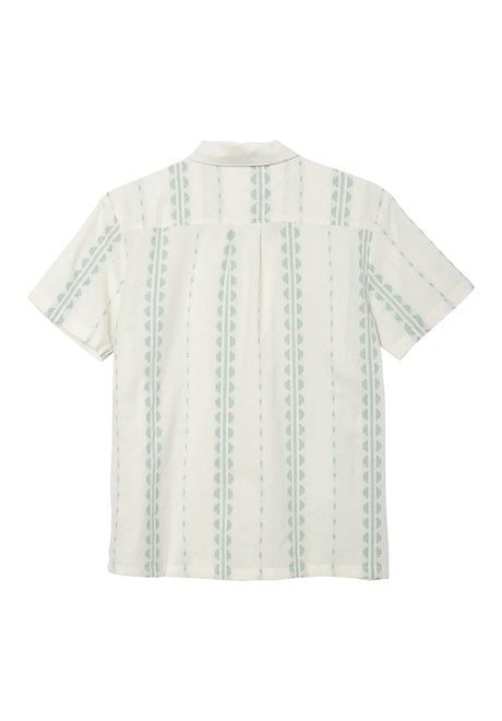 Dark Seas Paducah Hemd-Kurzarm offwhite – Rückenansicht