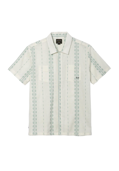 Dark Seas Paducah Hemd-Kurzarm offwhite – Vorderansicht