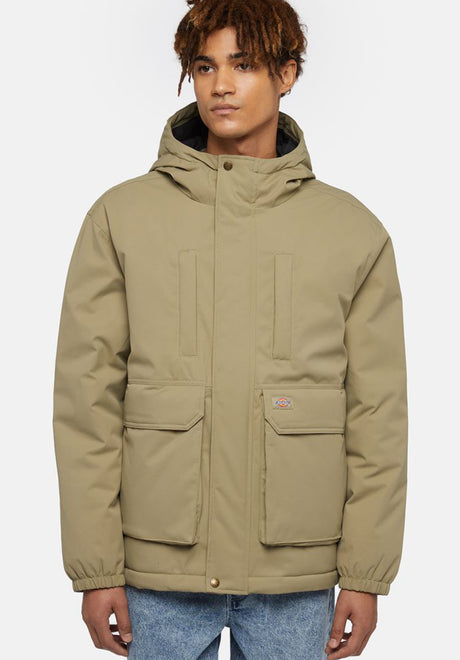 Dickies Plains Coat Winterjacke imperialgreen – Vorderansicht