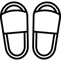 Sandalen Damen Logo