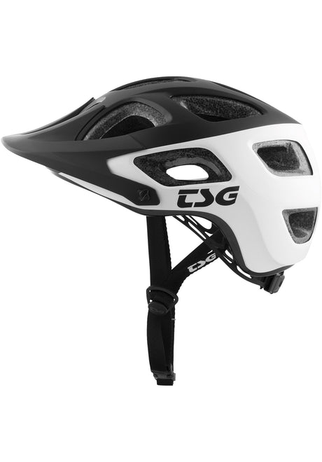 TSG Seek Graphic Design Helm block white-black – Detailansicht 1