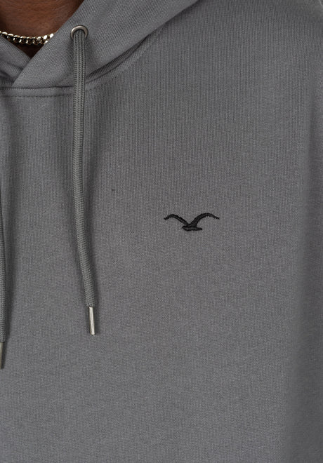 Cleptomanicx Ligull Boxy Hoodie lavasmoke – Ansicht 2