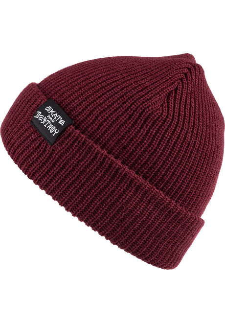 Thrasher Skate And Destroy/Skategoat Mütze maroon – Vorderansicht