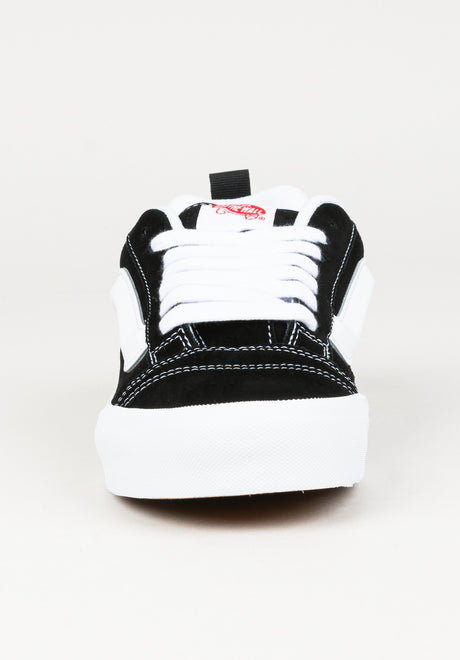 Vans Knu Skool Schuhe Jungs black-truewhite – Rückenansicht