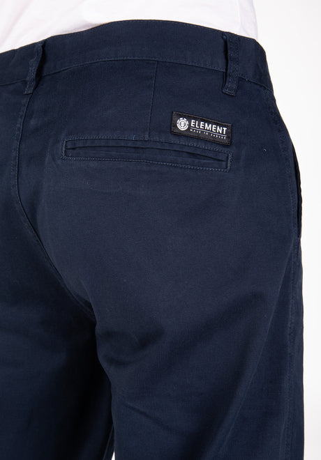 Element Howland Classic Chino- / Stoffhose eclipsenavy – Oberansicht