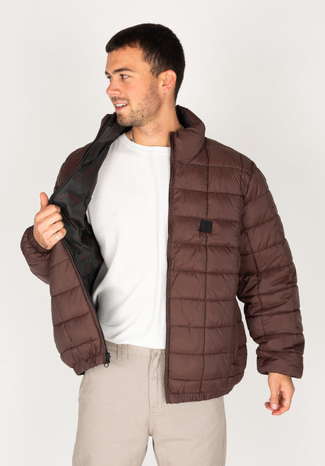 Volcom Walltzerd Jacket Winterjacke mahogany – Ansicht 2