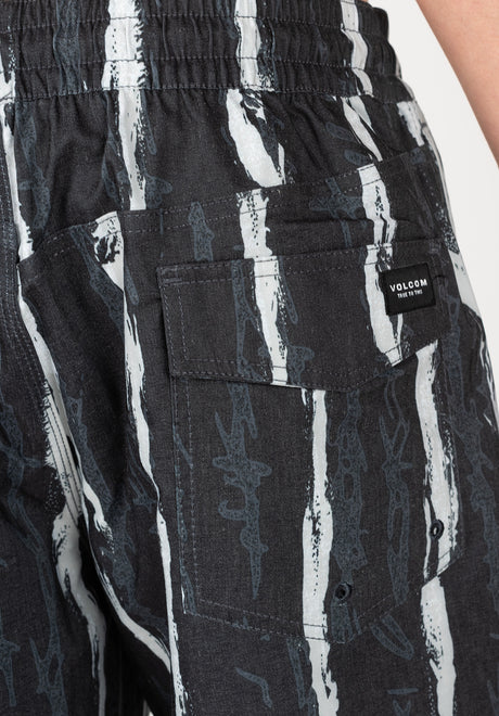 Volcom V Ent Hockey Dad Trunk 17 Boardshort black – Detailansicht 2