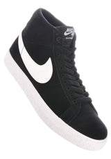 Zoom Blazer Mid black-white-white-white Vorderansicht