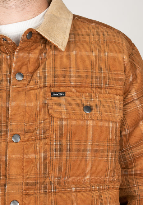 Brixton Cass Jacket Übergangsjacke glazedginger – Rückenansicht