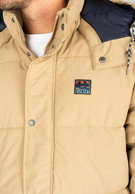 Element Big Trekka Winterjacke khaki – Ansicht 2