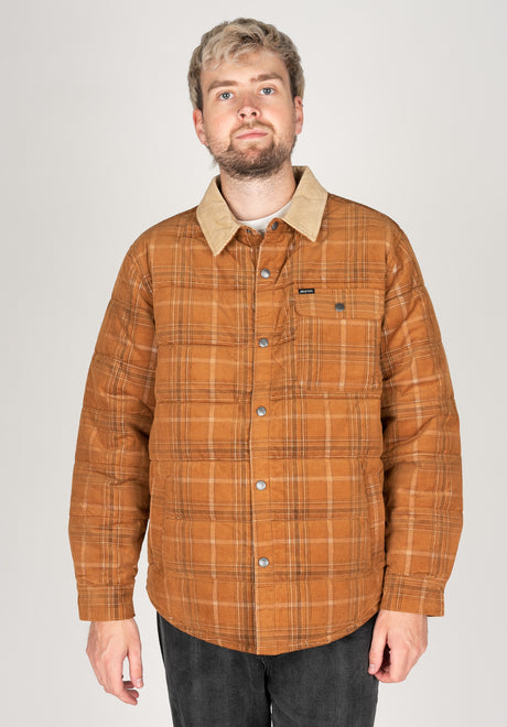 Brixton Cass Jacket Übergangsjacke glazedginger – Vorderansicht