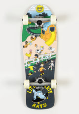 Little Skate Rats Assembly Kit Tribute Micro Komplettboard multicolored – Rückenansicht