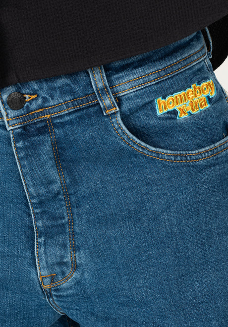 Homeboy X-tra Monster Denim Jeans washedblue – Ansicht 5