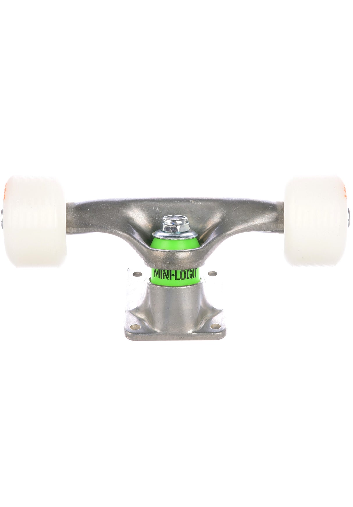 7.13 white A-Cut Wheels 90A Set of 2 raw Close-Up1