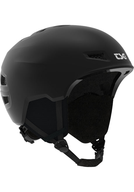 TSG All Terrain Solid Color Helm satin black – Vorderansicht