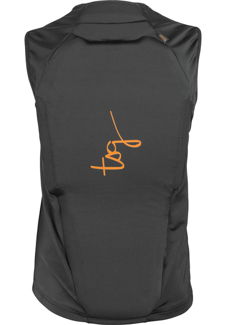 TSG Backbones Vest WMN D3O Rückenprotektor black-orange – Rückenansicht