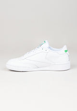 Club C 85 white-green Oberansicht