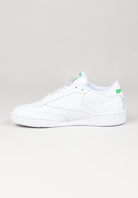 Club C 85 white-green Oberansicht