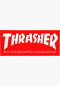 Skate Mag Mini Sticker red Vorderansicht