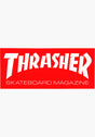 Skate Mag Mini Sticker red Vorderansicht