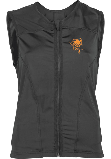 TSG Backbones Vest WMN D3O Rückenprotektor black-orange – Vorderansicht