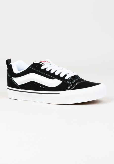 Vans Knu Skool Schuhe Jungs black-truewhite – Vorderansicht
