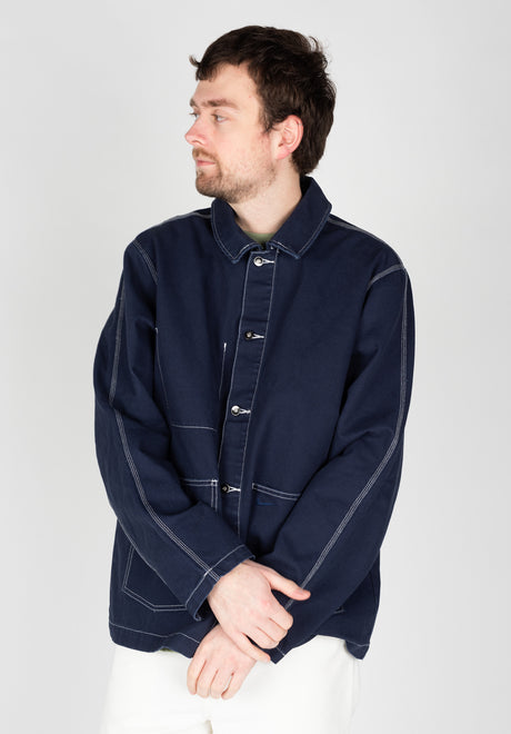 Nike SB Chore Coat Übergangsjacke obsidian-obsidian – Vorderansicht