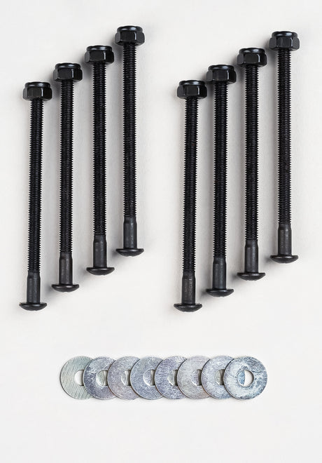 3" Kreuz Linsenkopf black Vorderansicht