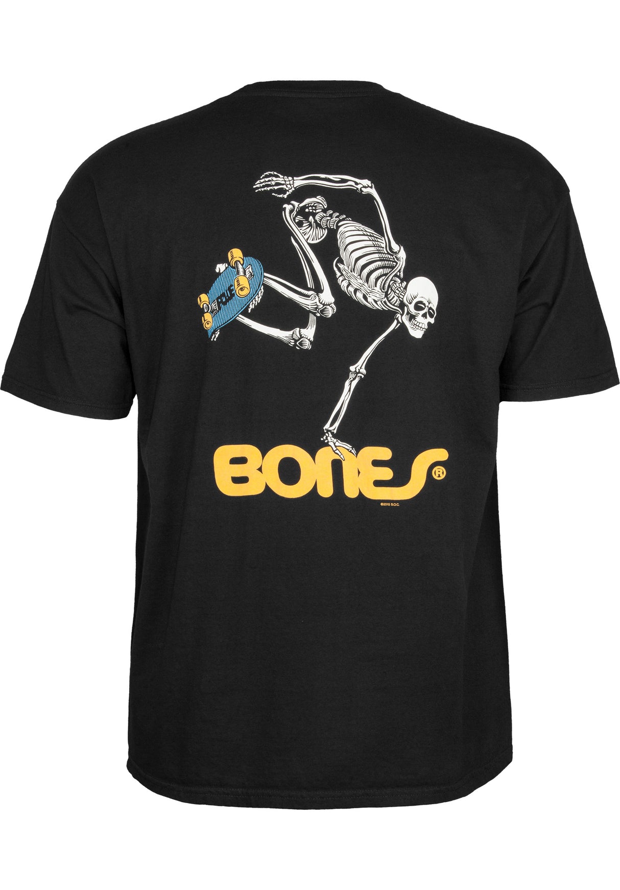 Skateboard Skeleton black Close-Up1