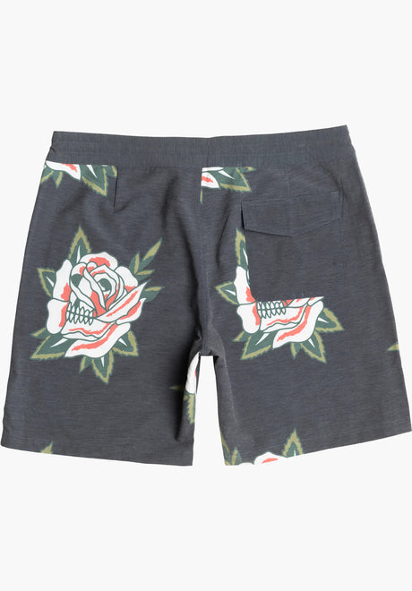 Dark Seas Centro Boardshort black – Rückenansicht