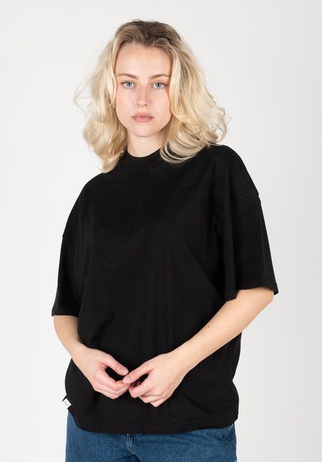 Reell Women Harper T-Shirt deepblack – Vorderansicht