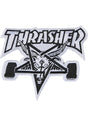 Skate Goat 4" Patch white Vorderansicht