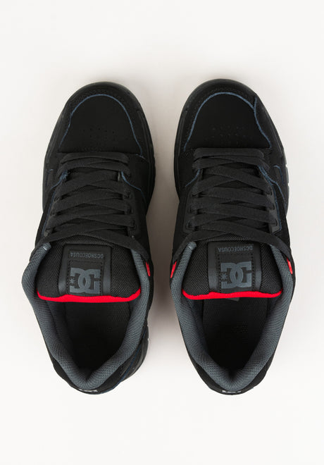 DC Shoes Stag Schuhe Jungs black-grey-red – Detailansicht 2