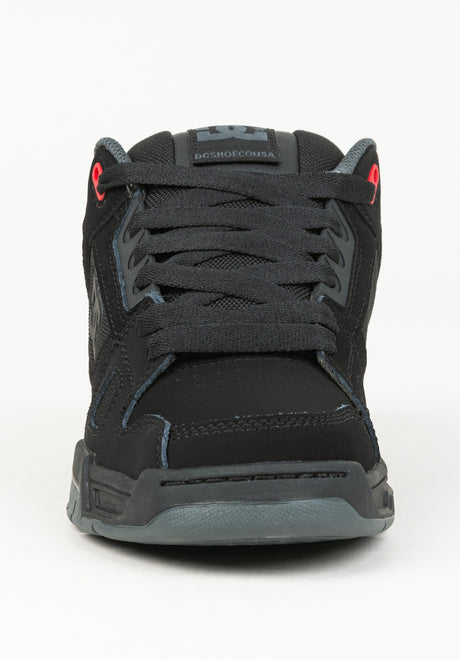DC Shoes Stag Schuhe Jungs black-grey-red – Rückenansicht