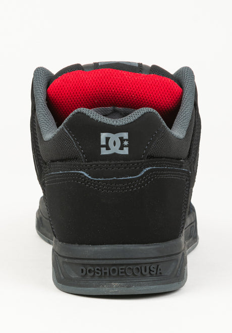 DC Shoes Stag Schuhe Jungs black-grey-red – Seitenansicht