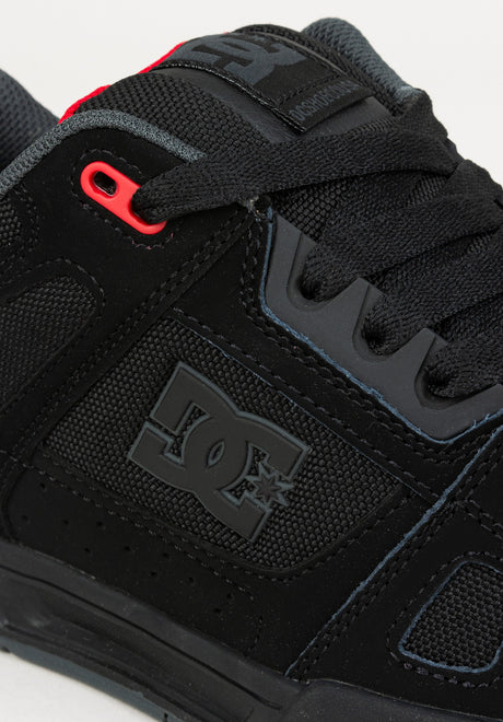 DC Shoes Stag Schuhe Jungs black-grey-red – Unteransicht