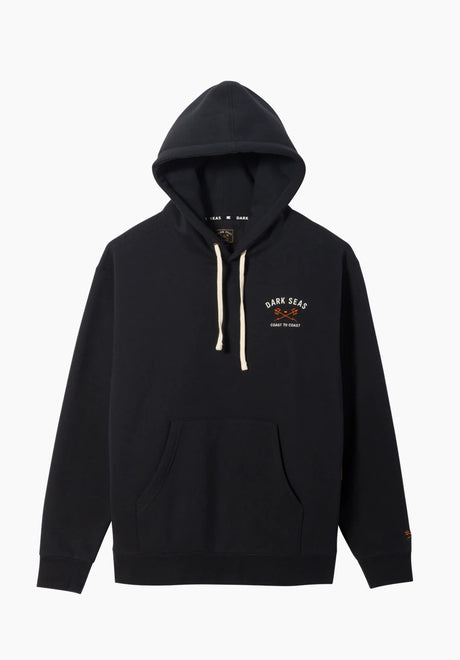 Dark Seas Sutter Hoodie darknavy – Rückenansicht